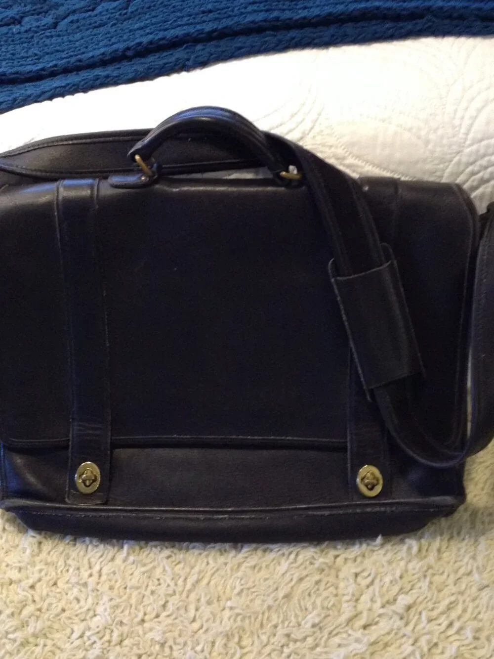 VTG 90 Coach Lexington Essex Metropolitan Briefcase K4C-5274, Professional Chic